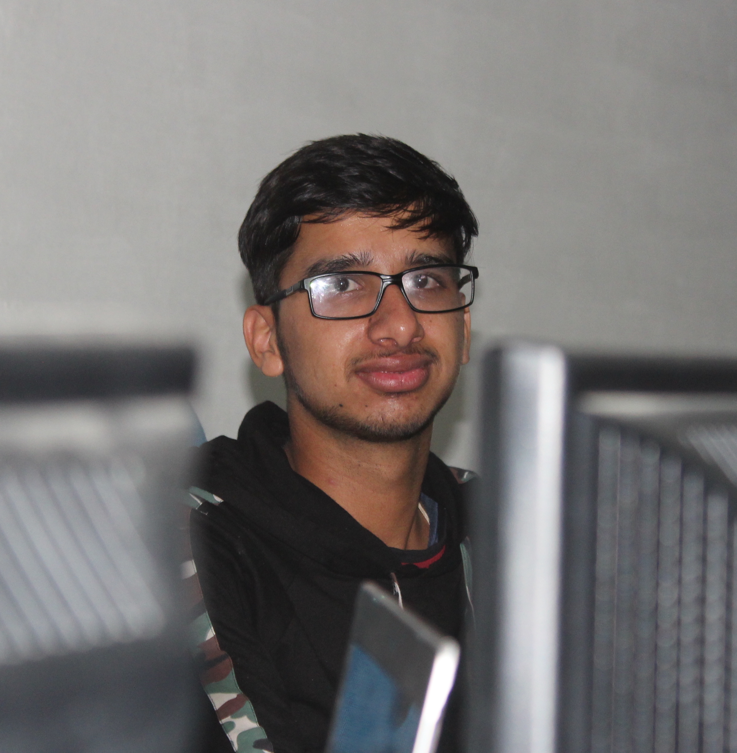Professional headshot of Nikhil Bhatt, Full Stack Developer